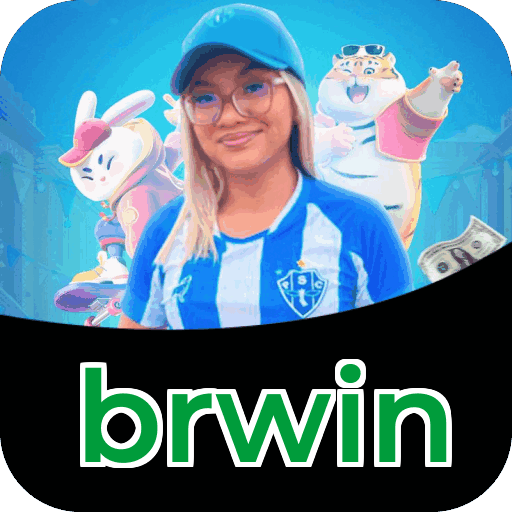 Interface do aplicativo brwin mostrando jogos disponíveis no iOS e Android